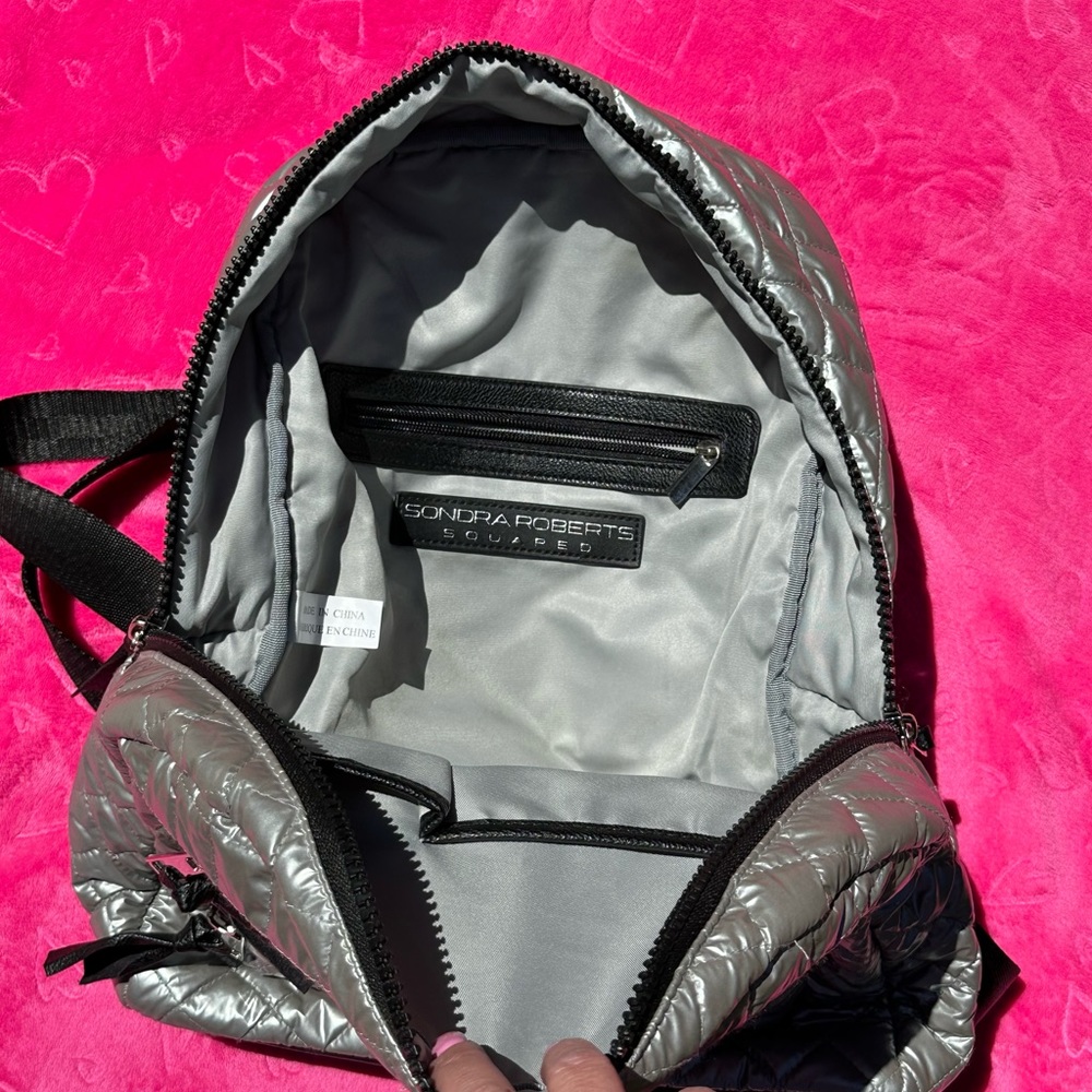 Silver Backpack - image 4